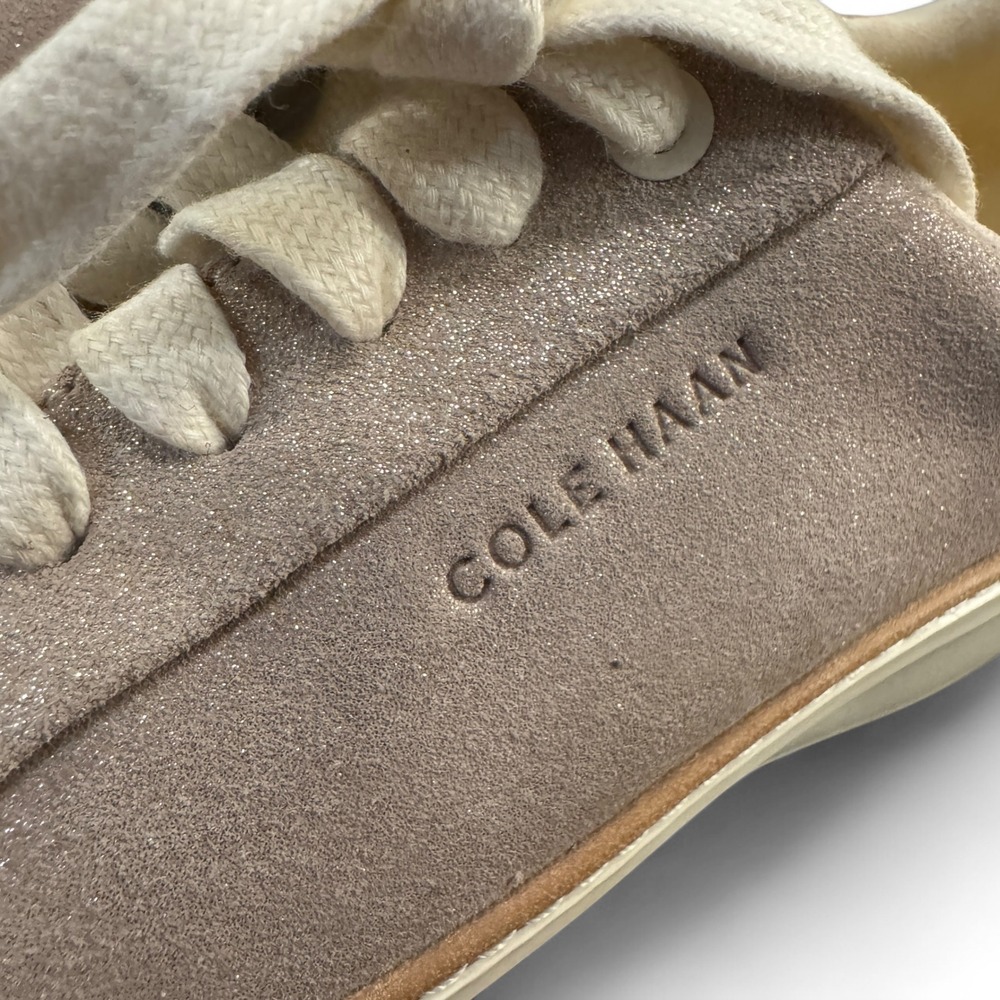 Cole‎ Haan Grand Crosscourt Traveler Sneaker Rose Gold Suede W27401 Womens 6B - Picture 4 of 8